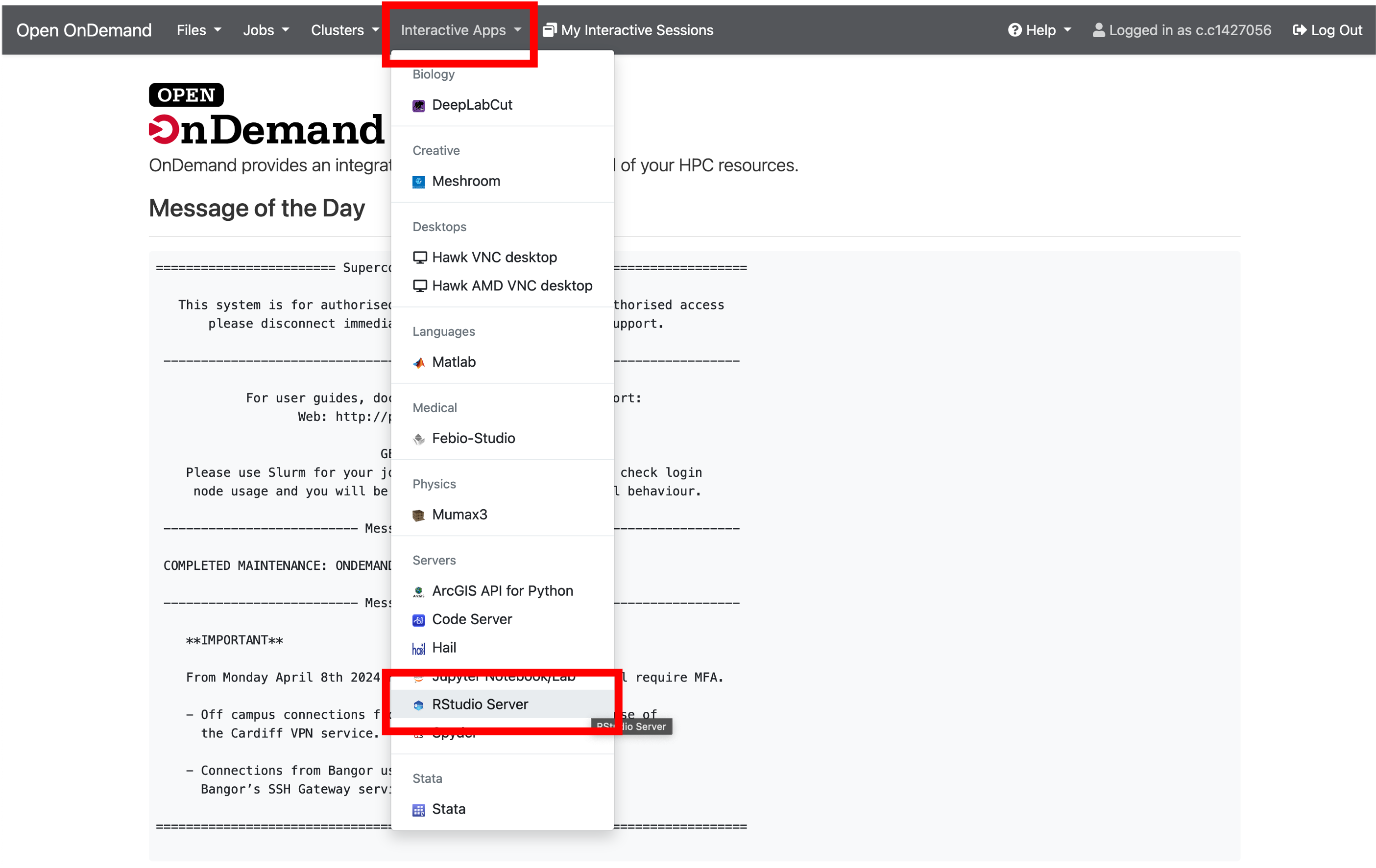 RStudio Server